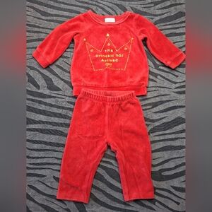 First Impressions Red Princess Outfit 3-6m